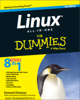 کتاب آموزش تصویری لینوکس Linux All in One For Dummies