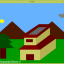 خانه دوبعدی در محیط شب و روز با OpenGL به زبان ++Visual C