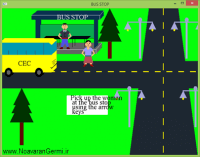 ایستگاه اتوبوس با OpenGL به زبان ++Visual C