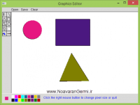 شبیه سازی Paint با OpenGL به زبان ++Visual C